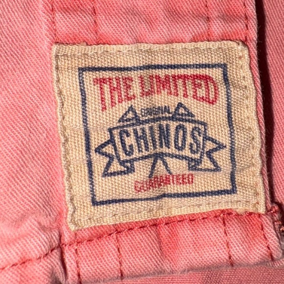 Vintage The Limited Coral Button Up Shirt Long Sleeve 100% Cotton Hong Kong 90's - Picture 3 of 6